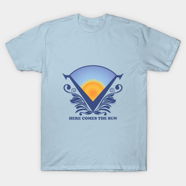 Here Comes The Sun T-Shirt by enigmaart